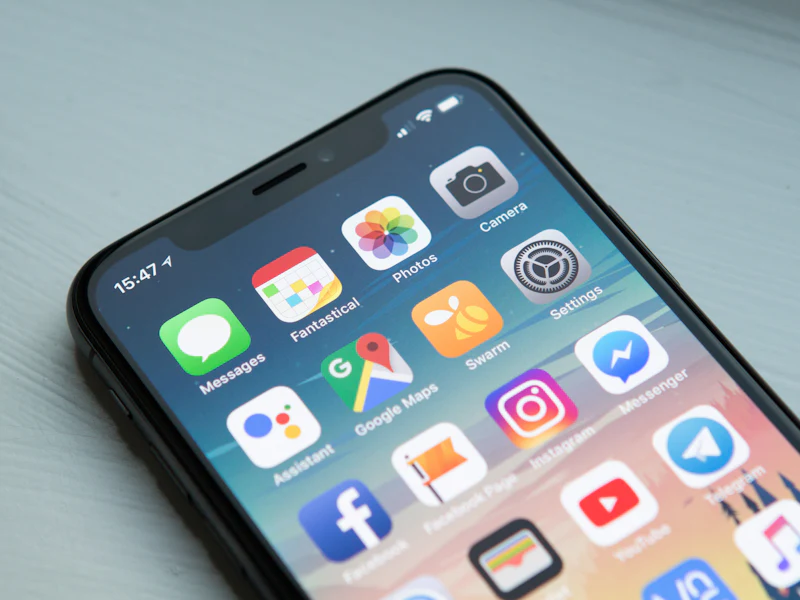 A smartphone home screen, where most of today's audience spends its time